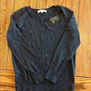 Loft Medium sweater. Ultra lightweight. Beautiful neckline!